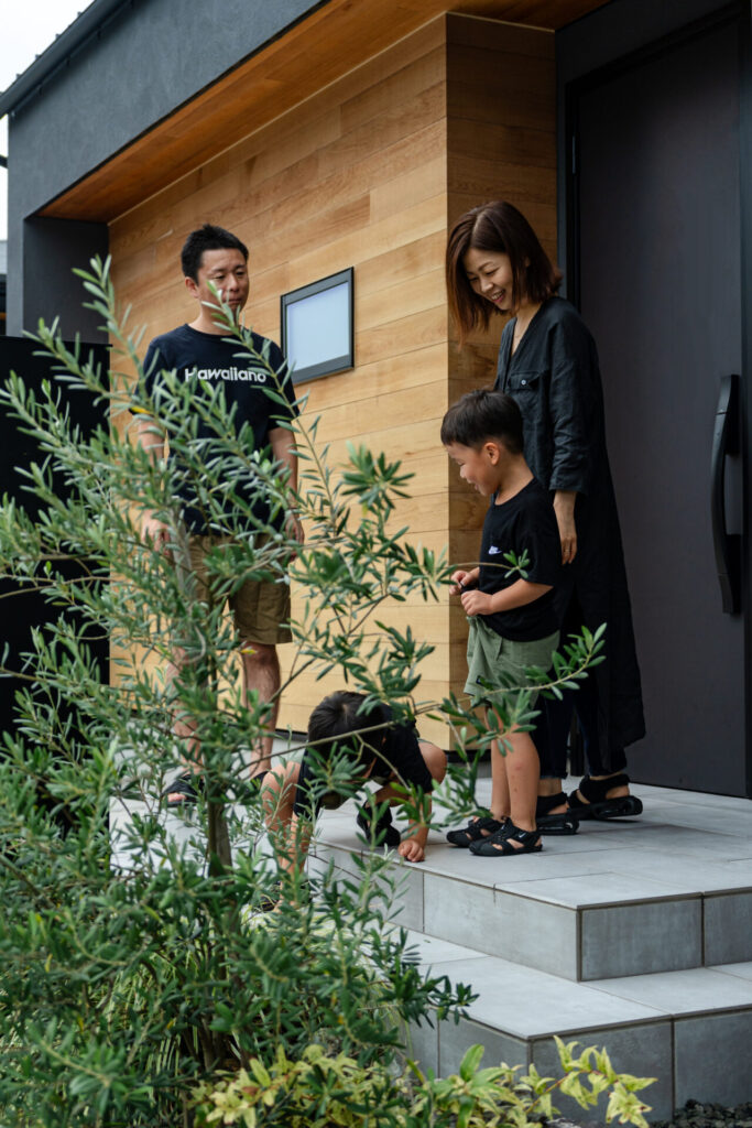 世界に一つだけの家ができました